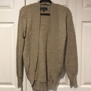 Tan cardigan